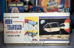 Complete Vintage Nomura Tm Moon Traveler Apollo Z B/o Space Japan 1969