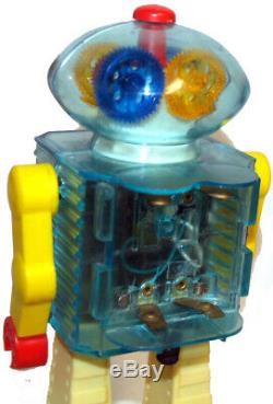 Crystal Robot See Thru Robot Shephard Vintage Space Toy