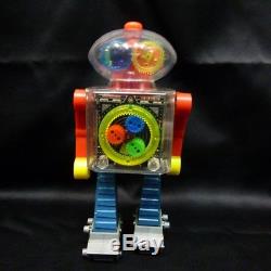 Crystal robot 21 century space series Yonezawa with box vintage rare from Japan