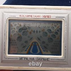 Electronic Game Screen USSR Space Flight Elektronika Toys Vintage USSR Original