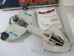 Electronic Star Bird Space Ship Milton Bradley 1978 with Box WORKS Vtg Toy