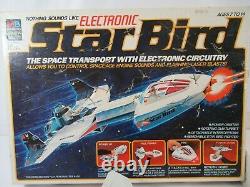 Electronic Star Bird Space Ship Milton Bradley 1978 with Box WORKS Vtg Toy