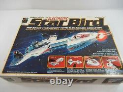 Electronic Star Bird Space Ship Milton Bradley 1978 with Box WORKS Vtg Toy