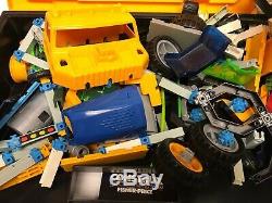 Fisher Price Construx Lot Wheels 12+ lbs connectors Building System Updated