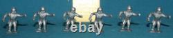 GIANT TOY CO. Space Age Men Alien figures vintage 1960's plastic astronauts