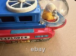 Gakken Toys Moon Explorer Battery-op Vehicle / Rover Tin Toy