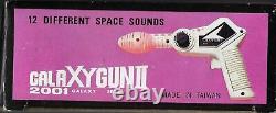 Galaxy Gun II 2001 Light & Sounds'80s Vintage SILVER COLOR Priority Ship