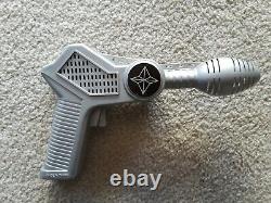 Galaxy Gun II 2001 Light & Sounds'80s Vintage SILVER COLOR Priority Ship