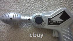 Galaxy Gun II 2001 Light & Sounds'80s Vintage SILVER COLOR Priority Ship