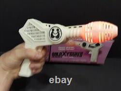 Galaxy Gun II 2001 Light & Sounds'80s Vintage SILVER COLOR Priority Ship