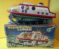 Giant Space Ship NASA Lunar Expedition Modern Toys by EGE Spain vintage boxed