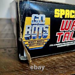 GoBots Space Shuttle Walkie Talkies, Rare 1985 Toy, Vintage Set, In Original Box