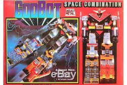 Godbot Space Combination 1980 DieCast Chogokin &Gordian Protector Taiwan Vintage