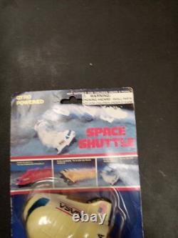 Gyro powered Nasa Space Shuttle Vintage toy White