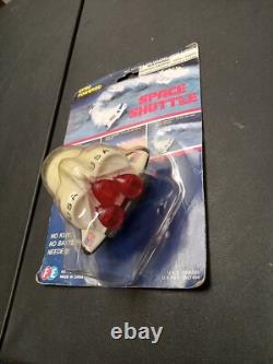 Gyro powered Nasa Space Shuttle Vintage toy White