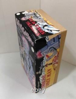 HA HA TOY Vintage Electric Tin Toy Robot Smoking Spaceman Silver Reproduction