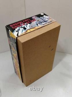 HA HA TOY Vintage Electric Tin Toy Robot Smoking Spaceman Silver Reproduction