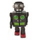 HORIKAWA Attacking Martian Robot Brown Tin Working Made in Japan Vintage