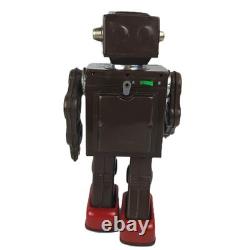 HORIKAWA Attacking Martian Robot Brown Tin Working Made in Japan Vintage