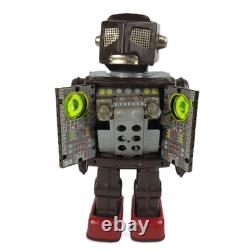 HORIKAWA Attacking Martian Robot Brown Tin Working Made in Japan Vintage