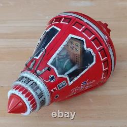 HORIKAWA TOYS Vintage Tin Toy Space Capsule Friendship 7 Spaceship Showa Retro