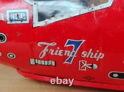 HORIKAWA TOYS Vintage Tin Toy Space Capsule Friendship 7 Spaceship Showa Retro