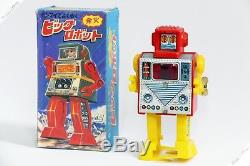 Hiro Yonezawa Linemar Horikawa Super Robot Tin Plastic Japan Vintage Space Toy