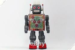 Horikawa Sh Masudaya Yoshiya Machine Robot Gear Tin Japan Vintage Space Toy