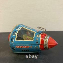 Horikawa Toys Space Capsule 7 Friction Type Tin Toy Made in 1960 Vintage Figure