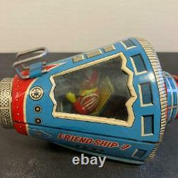 Horikawa Toys Space Capsule 7 Friction Type Tin Toy Made in 1960 Vintage Figure