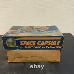 Horikawa Toys Space Capsule 7 Friction Type Tin Toy Made in 1960 Vintage Figure