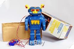 Horikawa Yonezawa Cragstan Commander Robot Plastic Tin Japan Vintage Space Toy