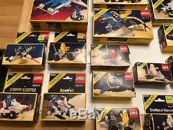 Huge 30 Set Lot Of Vintage Lego Legoland Space System