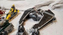Huge Lego Star Wars LOT (20+) Vintage Sets Furry-Class, A-Wing, Starfighter etc