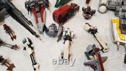 Huge Lego Star Wars LOT (25+) Vintage Sets 98% complete Y-wing, A-Wing, etc