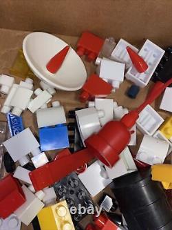 INCOMPLETE VTG 1982 Entex Loc Blocs SPACE BASE ALPHA #1425 DIA Blocks RARE HTF