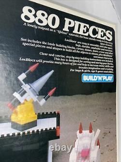 INCOMPLETE VTG 1982 Entex Loc Blocs SPACE BASE ALPHA #1425 DIA Blocks RARE HTF