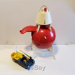 Ideal Astro Base with Scout Car Vintage 1960's Space-Age Toy Playset