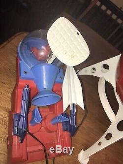 Ideal Astro Base with Scout Car Vintage 1960's Space-Age Toy Playset