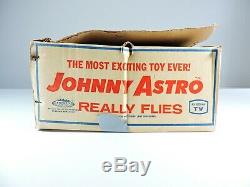 JOHNNY ASTRO Full Spacecraft Control LUNA 3 Topper Toys WORKS vintage 1960s box