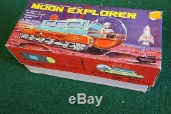 Japanese Battery Operated Moon Explorer Gakken 1960's Boxed- Vintage