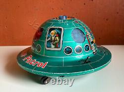 Japanese Vintage Trade Mark Modern Toys Sci-Fi Space Patrol X-17 Tin Litho 1960s