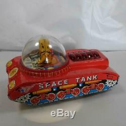 Japanese vintage Tin toy, SPACE TANK, 15 x 9 cm, Made by YOSHIYA