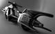 Jet Rocket Motorcyle Space Bike Vintage Cast Aluminium Metal Dream Toy 110Model