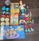 Jetsons Figures Toy Lot Vtg Board Game Funko Wobbler Bendems Key Chains Pins