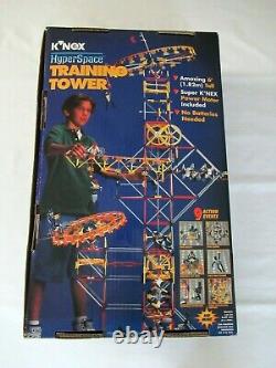 K'Nex Hyperspace Training Tower 63147 Complete Set Electric Motor