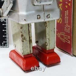 Ko Sparky Robot Unpainted Tin Robot Tin Toy Retro Toy Box Is A Copy Vintage