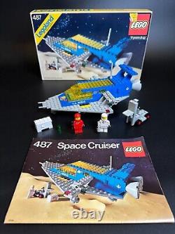 LEGO 487 Space Cruiser Amazing Condition Complete Set with Box Instructions 1979