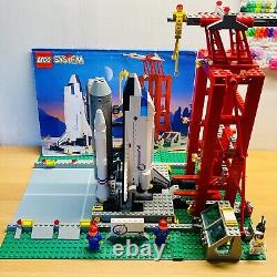 LEGO 6339 Shuttle Launch Pad Vintage Classic Town Complete, Instructions