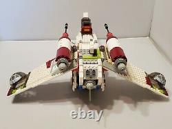 LEGO 7163 Star Wars Episode II Republic Gunship & Minifigures Jedi Bob